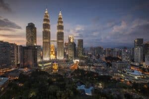 kuala lumpur, twin tower, city