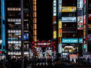 shinjuku, kabukicho, japan