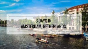 3 Days in Amsterdam