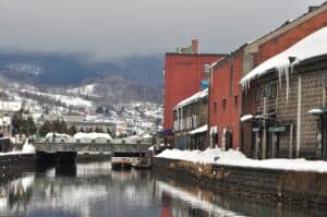 otaru, canel, japan