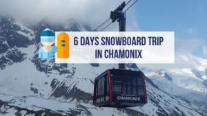 6 Days Snowboard in Chamonix