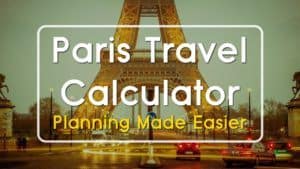 Paris Travel Calculator