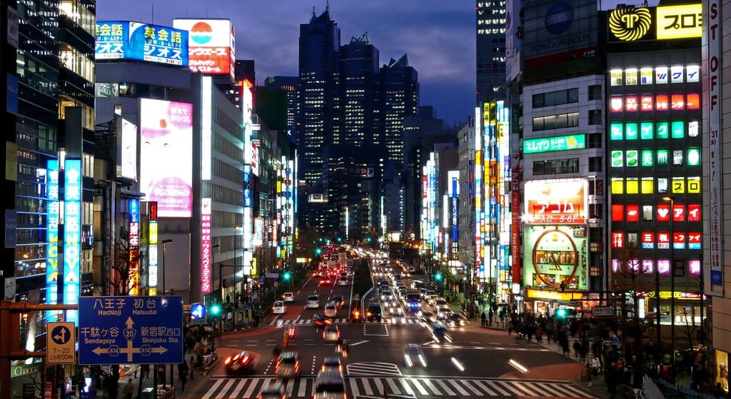Park Tower from Shinjuku